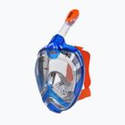 Celotvárová maska na šnorchlovanie SEAC Magica blue/orange