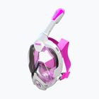 Detská celotvárová maska  SEAC Magica White/Pink
