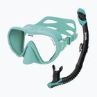 Sada na šnorchlovanie SEAC X-Frame Combo tiffany