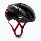 Cyklistická prilba MET Manta MIPS black/red glossy