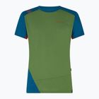 La Sportiva pánske lezecké tričko Grip green-blue N87718623