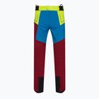 Pánske turistické nohavice La Sportiva Crizzle EVO Shell sangria/electric blue s membránou