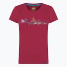La Sportiva Peaks dámske trekingové tričko červené O18502502
