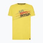 Pánske trekingové tričko La Sportiva Stripe Evo žlté H25100100