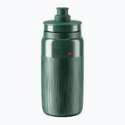 Cyklistická fľaša Elite FLY Tex 550 ml dark green/grey logo