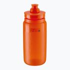 Cyklistická fľaša Elite FLY Tex 550 ml clear/orange red