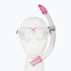 Cressi Marea + Gamma potápačský set maska + šnorchel ružová a číra DM1000054