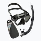 Šnorchlovací set Cressi maska Ocean + šnorchel Gamma čierny WDM1000125