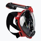 Cressi Duke Dry celotvárová maska na šnorchlovanie čierno-červená XDT005058