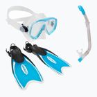 Cressi Mini Palau Detská potápačská súprava maska + šnorchel modrá CA123029