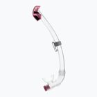 Detský šnorchel Cressi Seal Dry clear/pink