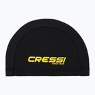 Kúpacia čiapka Cressi Tago čierna/žltá