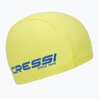 Detská kúpacia čiapka Cressi Tago limetková/modrá