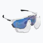 SCICON Aeroshade Kunken white gloss/scnpp multimirror blue cyklistické okuliare EY31030800