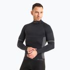 Pánska termoakčná mikina Mico M1 Mock Neck nero