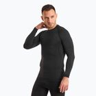 Pánska termoakčná mikina Mico Odor Zero Round Neck nero