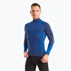 Pánska termoakčná mikina Mico Warm Control Mock Neck piombo