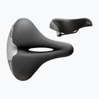 Sedlo na bicykel Selle Italia Sportouring T 2 Flow, Fec Alloy Rail, Soft-Tek, Light Gel black