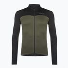 Pánsky cyklistický dres Northwave Force 2 LS Full Zip 02 black