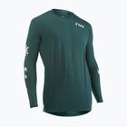 Pánske cyklistické tričko longsleeve Northwave Xtrail petroleum/white