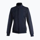 Pánska jazdecká softshellová bunda Eqode by Equiline Denzel navy blue R54003