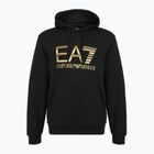 Pánska mikina EA7 Emporio Armani Train Logo Series Big Logo Hoodie black