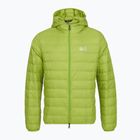 Pánska bunda EA7 Emporio Armani Train Core Id Down Light Jacket Hoodie macaw green