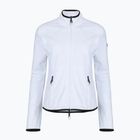 Dámska lyžiarska mikina EA7 Emporio Armani Ski Cortina Powerstretch Fz white