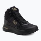 Topánky EA7 Emporio Armani Ice Altura full black / gold