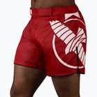 Pánske tréningové šortky Hayabusa Icon Mid-Thigh MMA červená/biela