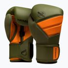 Boxerské rukavice Hayabusa T3 green/orange