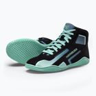 Boxerské topánky Hayabusa Surge black/cyan