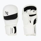 Hayabusa T3 Hybrid biele/čierne grapplingové rukavice