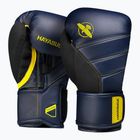 Hayabusa T3 námornícke/žlté boxerské rukavice