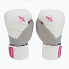 Hayabusa T3 boxerské rukavice bielo-ružové T314G