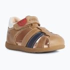 Detské sandále Geox Macchia caramel