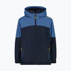 Detská softshellová bunda CMP 35Z1524 Fix Hood bright blue/bluestone