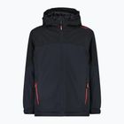 Detská softshellová bunda CMP 35Z1524 Fix Hood anthracite/black