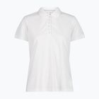 Dámske polo tričko CMP 3T59676 White/Ice polo