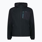 Pánska softshellová bunda CMP 35Z2767 Fix Hood black/anthracite