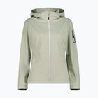 Dámska softshellová bunda CMP 39A5016 Zip Hoodie pistachio