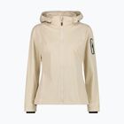 Dámska softshellová bunda CMP 39A5016 Zip Hood cream