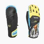 Detské lyžiarske rukavice Level Race Jr Mitt yellow/blue