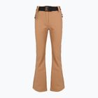 Dámske lyžiarske nohavice EA7 Emporio Armani Pure Softshell Waisted mocha mousse
