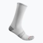 Pánske cyklistické ponožky Castelli Superleggera T 18 white