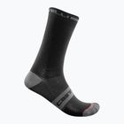Pánske cyklistické ponožky Castelli Superleggera T 18 black