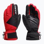 Lyžiarske rukavice Dainese Sport racing red/stretch limo