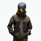 Pánska snowboardová bunda Oakley Baldface Gore-Tex deep olive/pitch black