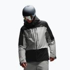 Pánska lyžiarska bunda Oakley Canopy Pro Insulated pitch black/cement