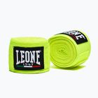 Boxerské bandáže Leone 1947 Hand Wraps 350 cm fluorescent yellow